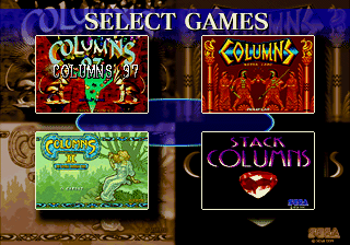 Sega Ages - Columns Arcade Collection Screenthot 2